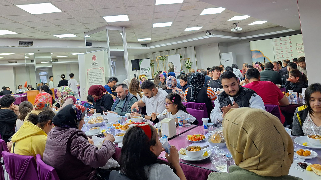 IFTAR YEMEĞI VERILMIŞTIR